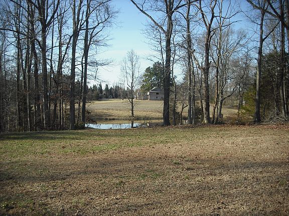 pond to right of property