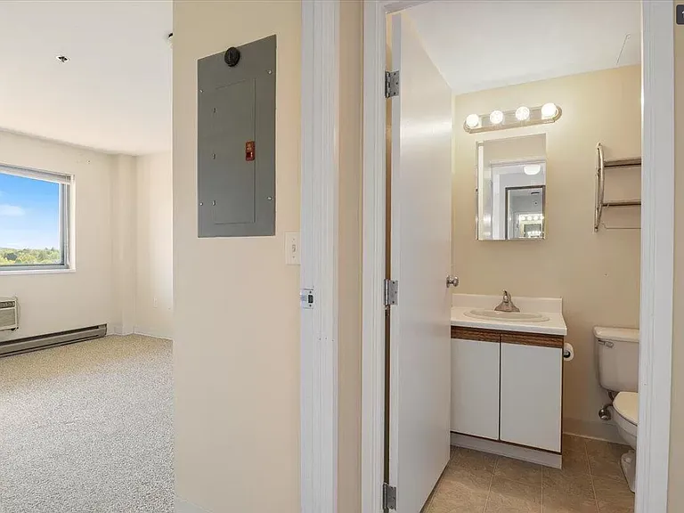 View bedroom and bathroom