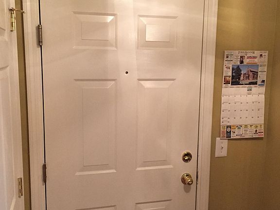 Front door interior