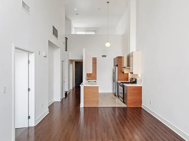 Open-Concept Kitchen, Dining, and Living Spaces