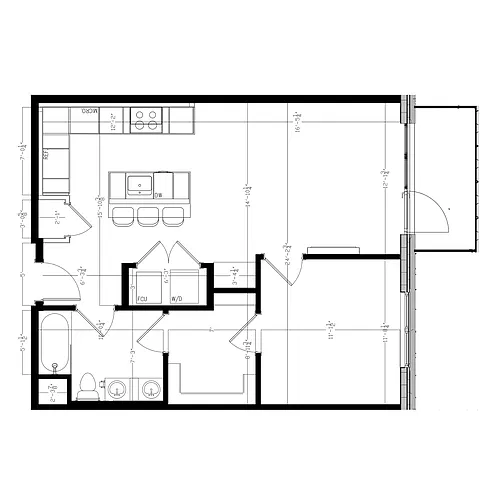 Floor plan B1 Floor Plan