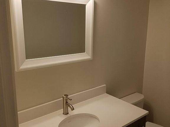 Half bath with quartz vanity