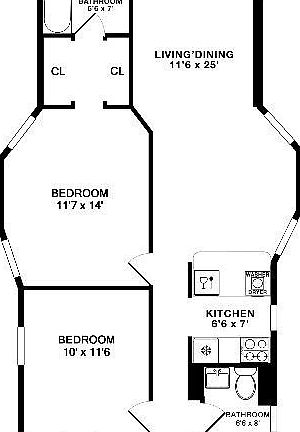 2nd image of 5 W 107th St APT 3A