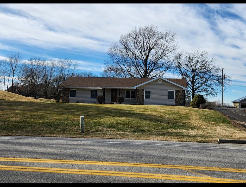 Large front yard