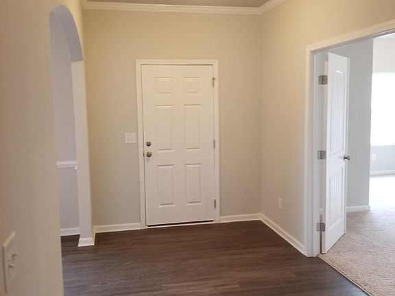 Foyer and entry to the Master Bedroom
