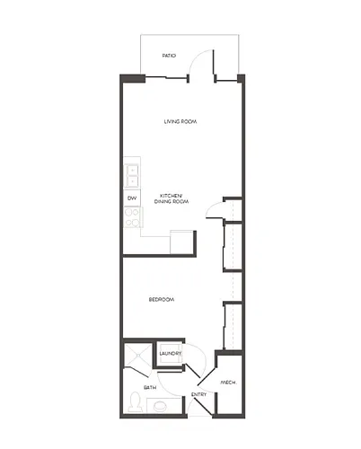 Floor plan Chestnut Aff