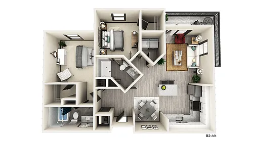 Floor plan B21