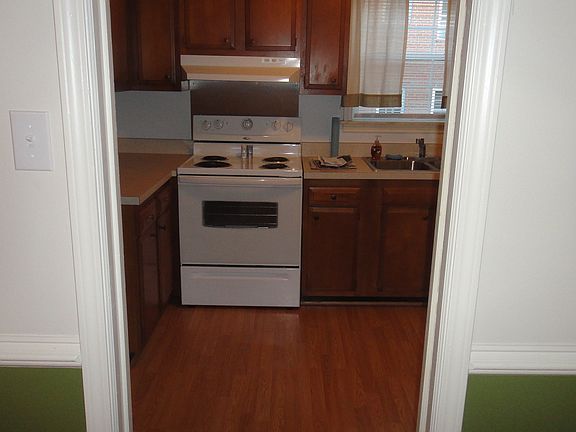 View from great room into the kitchen
