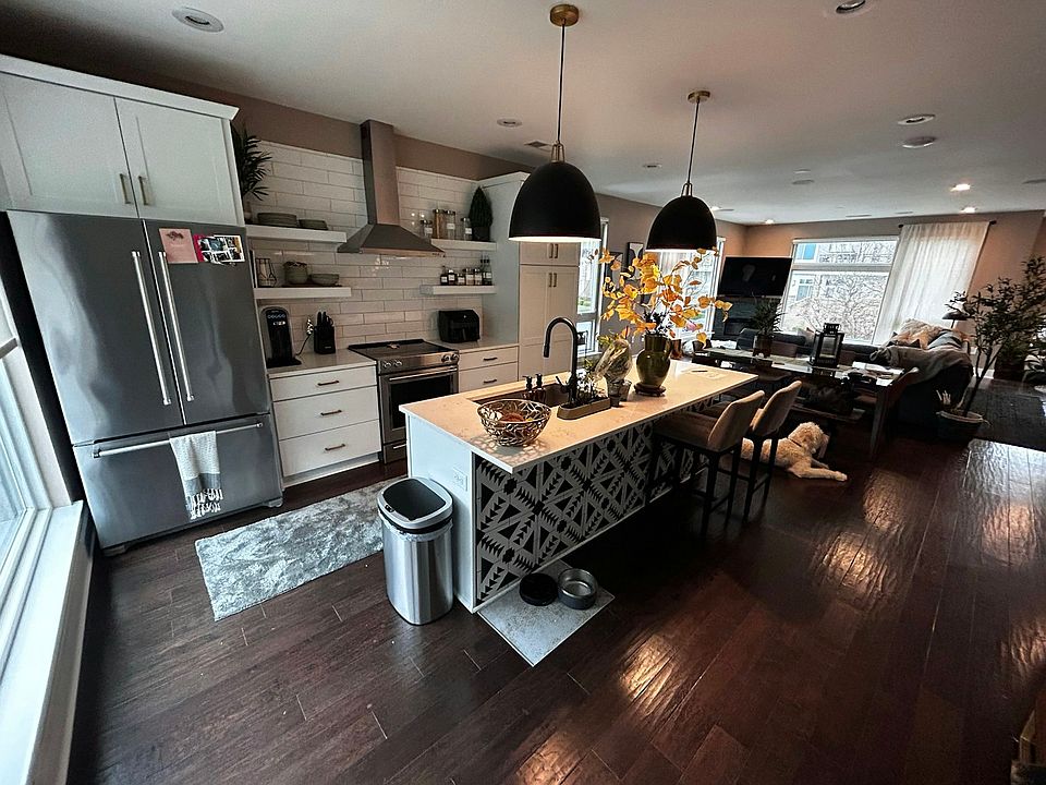 2nd Floor with Family Room/Kitchen