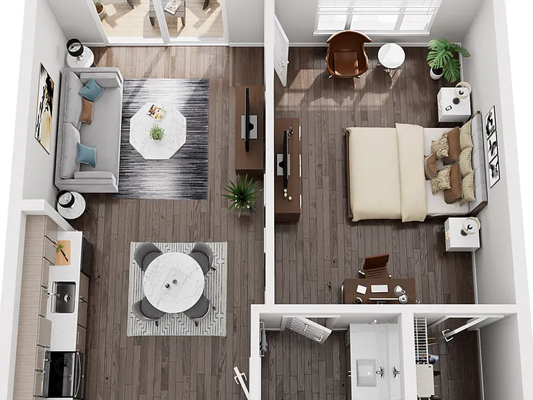 1B.5 Floor Plan 1B.5 Floor Plan