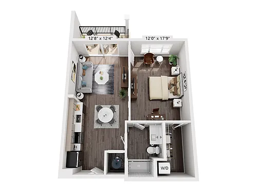 Floor plan 1B1