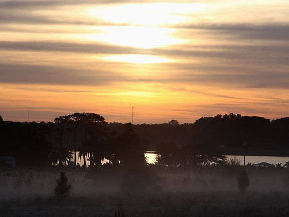 View of Lake Clay from front yard