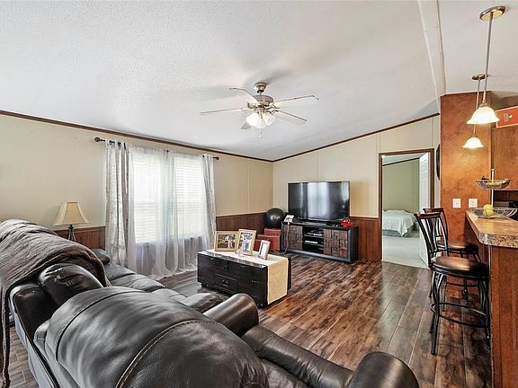 Living room and door to Master Bedroom directly in front.