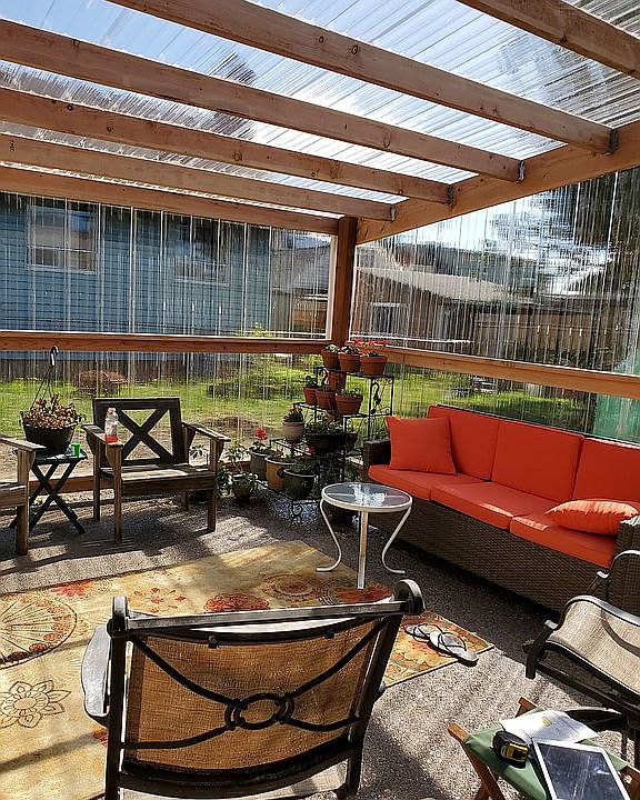 Solarium patio