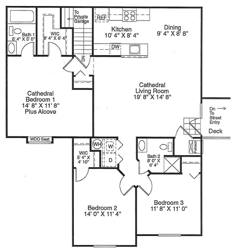 Floor plan St. Andrews A