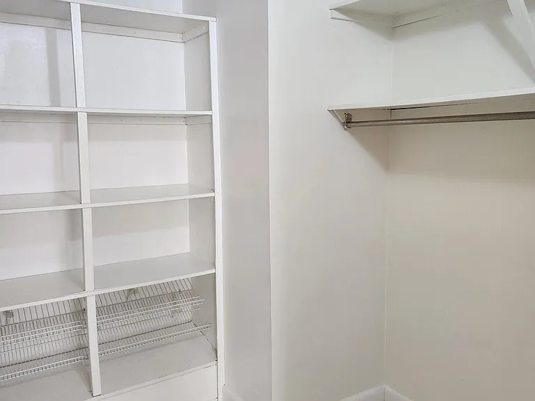 Master bedroom walk-in closet