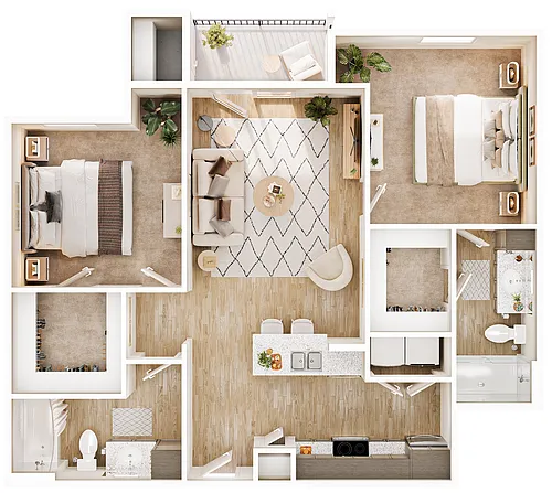 Floor plan B1