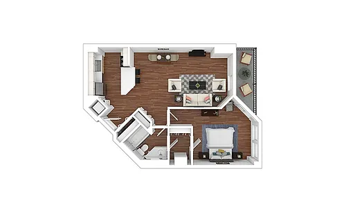 Floor plan A13R