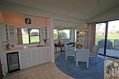 Wet bar with wine cooler