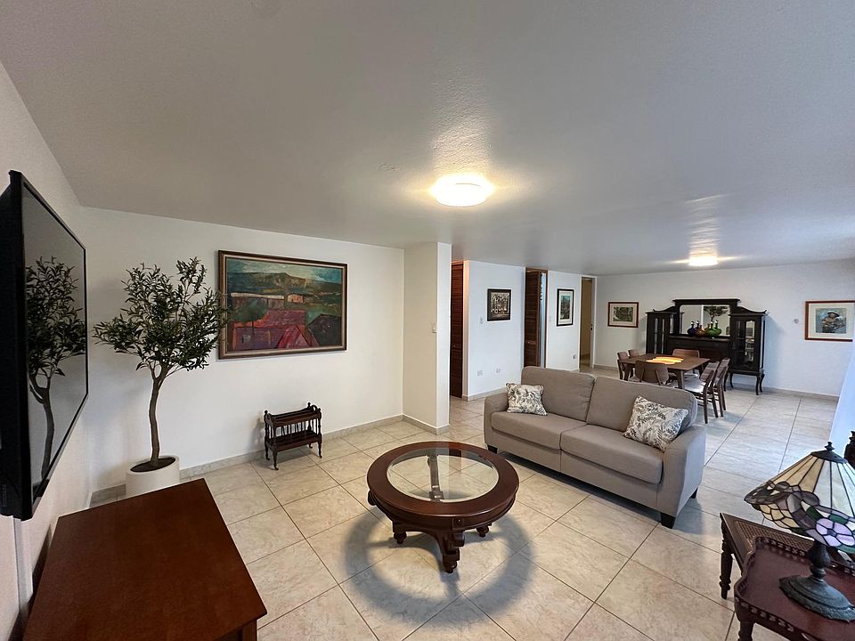 Living and dining space