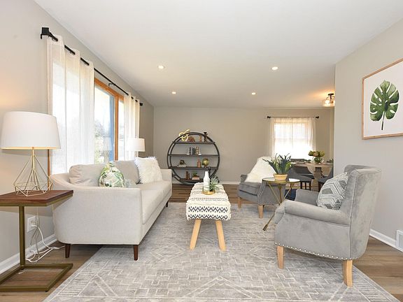 Living Room and Dining Room