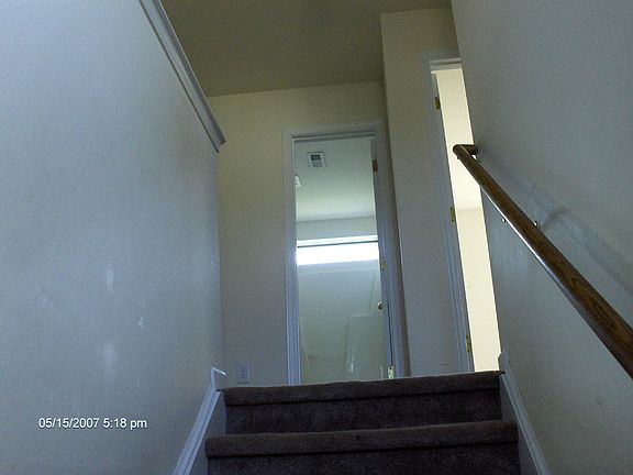 L-Shaped Stairs; Loft to the left and master bedroom to the right!