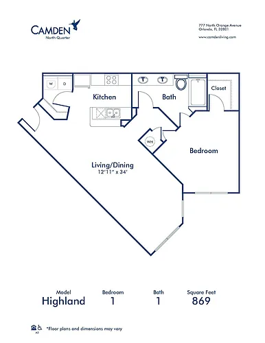 Floor plan Highland