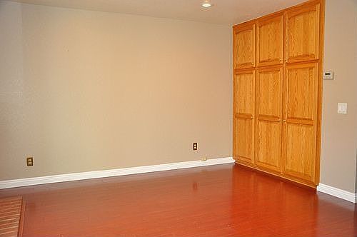 Family Room with Extra Storage Cabinets
