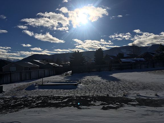 View from the back porch