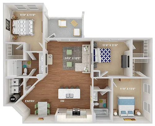 Floor plan C2A