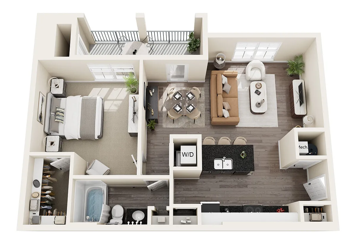 Floor plan The Lawrence
