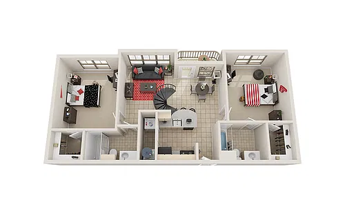 Floor plan B3