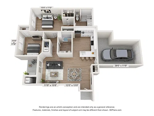 Floor plan Elm