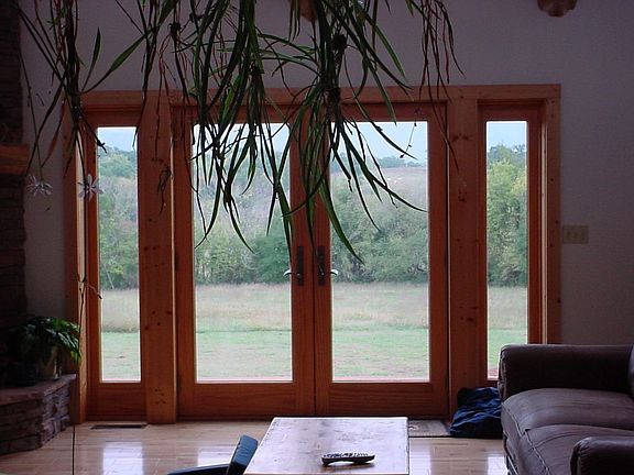 French Doors overlooking the Mountain View
