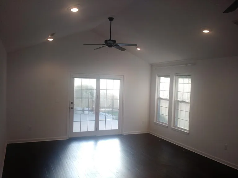 Great room looking towards patio