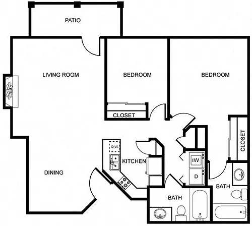 Floor plan D1