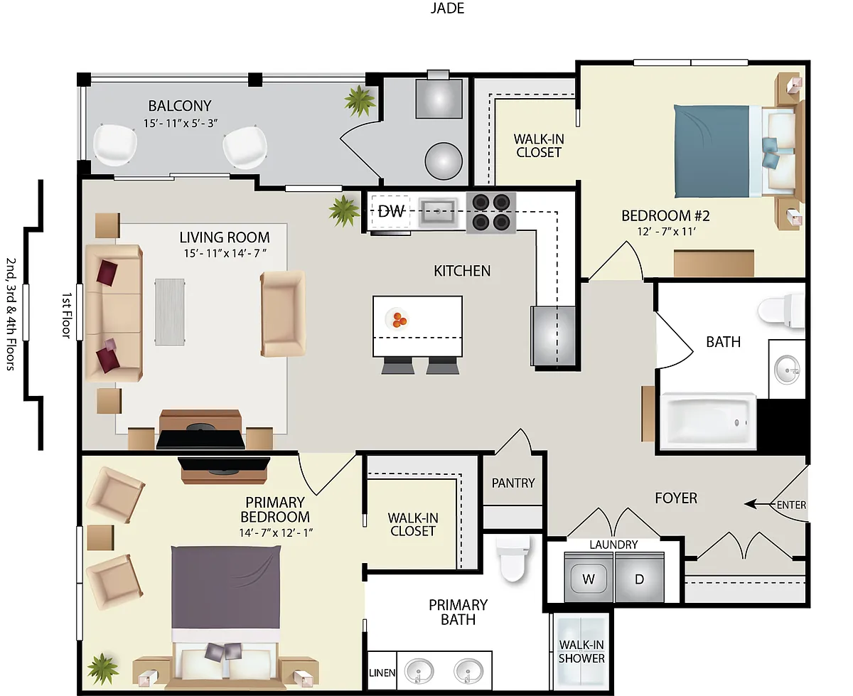 Floor plan Jade