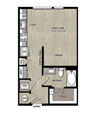 Floor plan E1