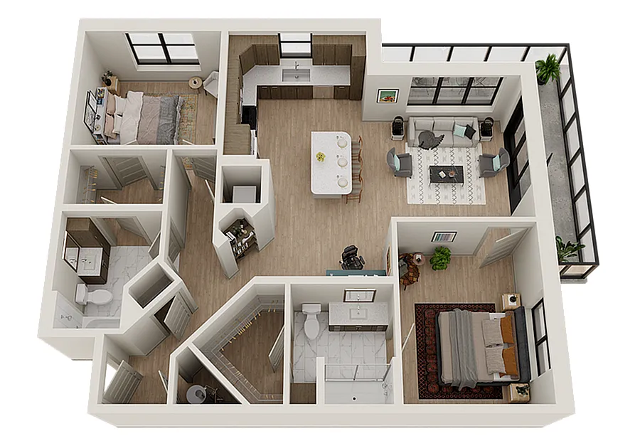 Floor plan B4
