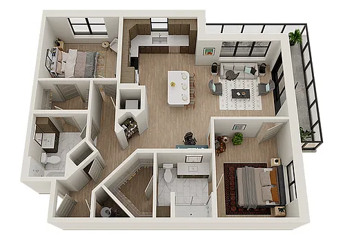 Floor plan B4