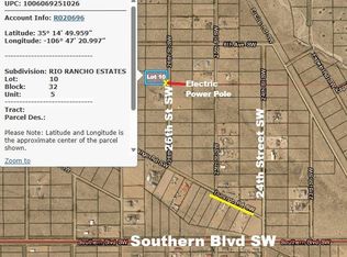U5 B L10 26th St SW #32, Rio Rancho, NM 87124
