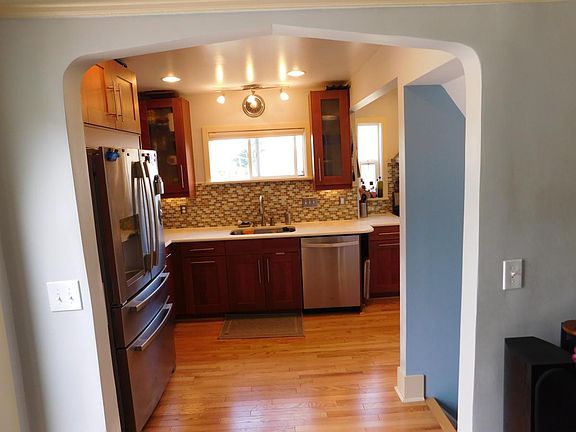 kitchen looking in from dining room