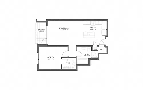 Floor plan 2BR D