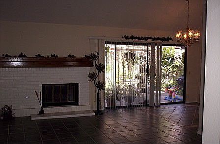 Toasty Fireplace in Family Room
