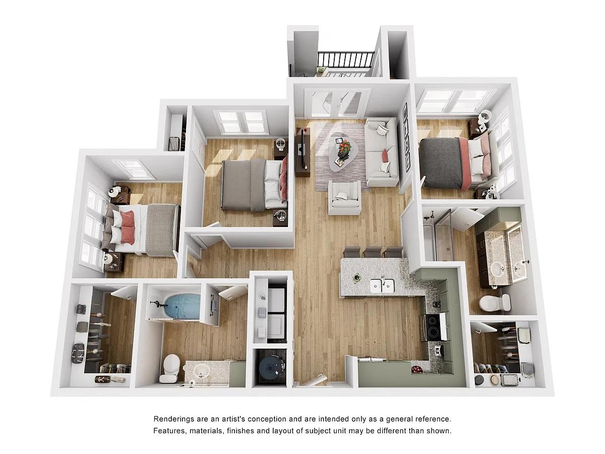 Floor plan C1
