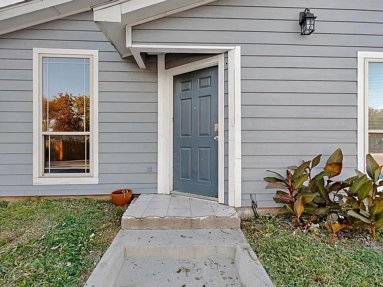 Entrance to property