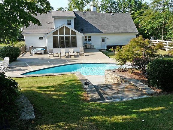 View from the horse run