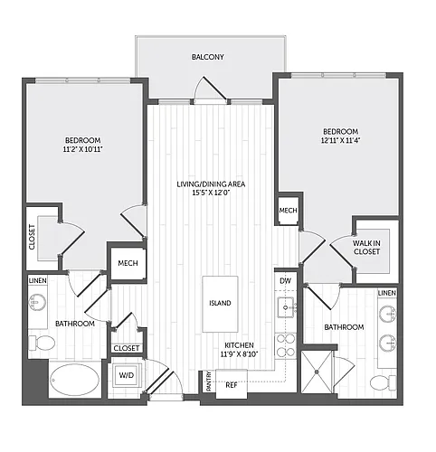 Floor plan B1