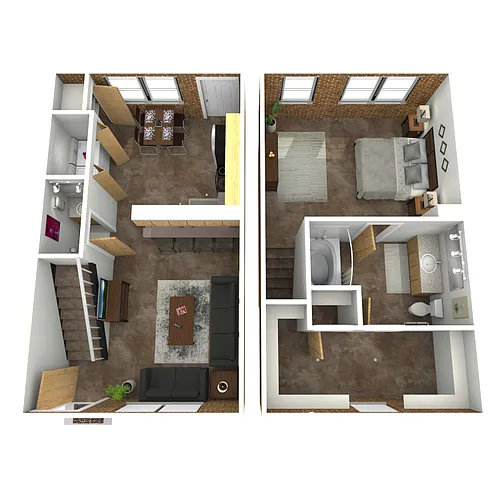Floor plan Cole Porter