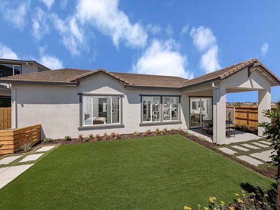 Rear exterior with covered patio